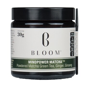 Bloom Mindpower Matcha Green Tea Powder 30g image 1