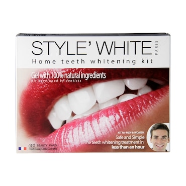 Style White Natural Home Teeth Whitening Kit