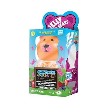 Jelly Bears Multivitamins Fruit Bear 60 Chewables