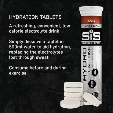 SiS Hydro Electrolyte + Caffeine Effervescent Cola 20 Tablets image 2