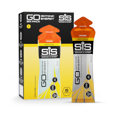 SiS GO Isotonic Energy Gel Orange 6 x 60ml