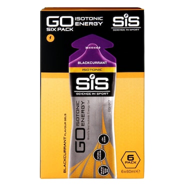 SiS GO Isotonic Energy Gel Blackcurrant  6 x 60ml image 1