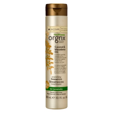 LaCoupe Orgnx Coconut & Macadamia Oil Nourishing Shampoo 300ml