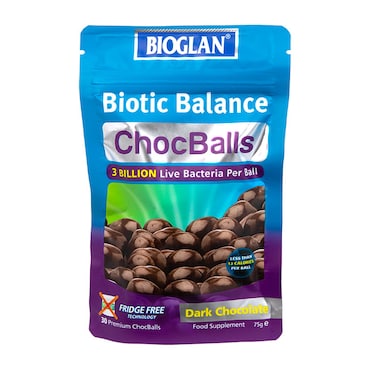 Bioglan Biotic Balance ChocBalls 75g image 1