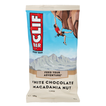 Review of Clif White Chocolate Macadamia Bar 68g