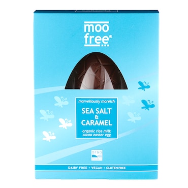 Moo Free Sea Salt & Caramel Egg 160g image 1