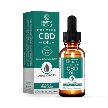 Holistic Herb Premium CBD Oil Double Strength 60ml