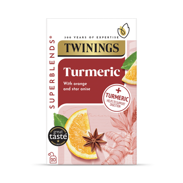 Review of Twinings Superblends Turmeric 20 Tea Bags
