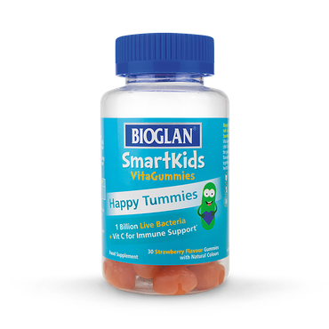 Review of Bioglan SmartKids Happy Tummies 30 Strawberry Flavour Gummies