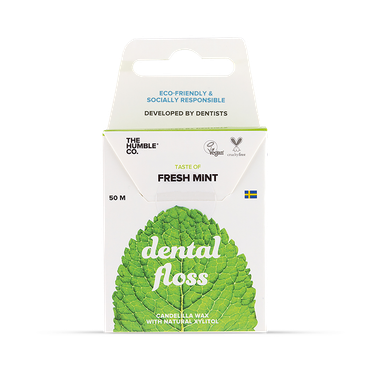 The Humble Co Dental Floss Mint 50m
