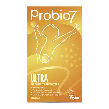 Probio 7 Digestive Health Supplement Ultra 100 Billion 30 Capsules image 1