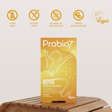Probio 7 Digestive Health Supplement Ultra 100 Billion 30 Capsules image 3