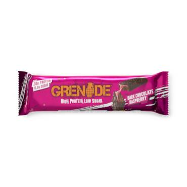 Grenade Dark Chocolate Raspberry Protein Bar 60g image 1