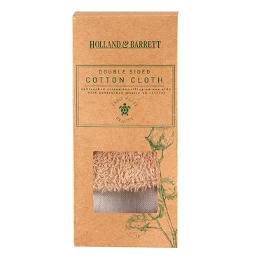 Holland & Barrett Double Sided Face Cloth image 2