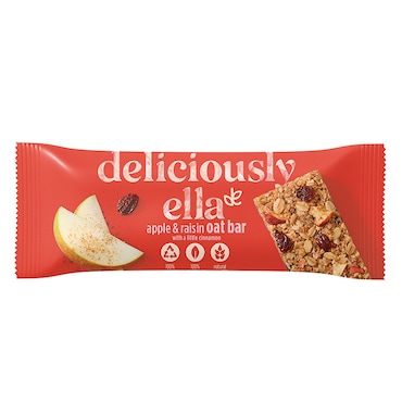 Deliciously Ella Apple, Raisin & Cinnamon Oat Bar 50g image 1