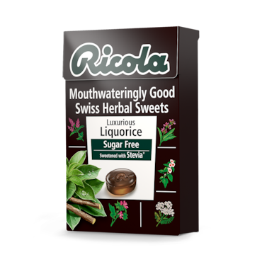 Ricola Liquorice Swiss Herbal Sweets 45g image 1