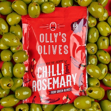Olly's Olives Chilli & Rosemary Olives 50g image 2