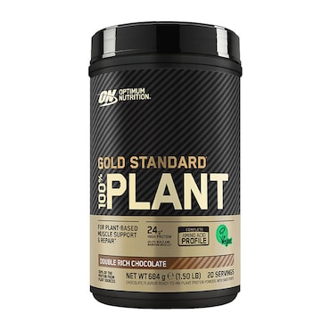 Optimum Nutrition Gold Standard 100% Plant Double Rich Chocolate 684g image 1