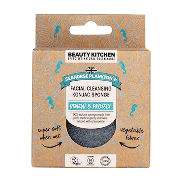 Beauty Kitchen The Sustainables Seahorse Plankton + Cleansing Konjac Sponge image 1