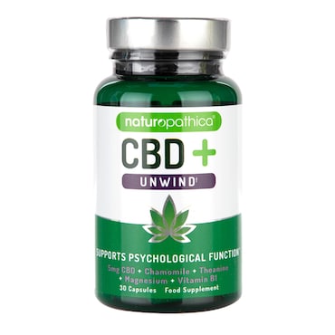 Naturopathica CBD+ Unwind 30 Capsules