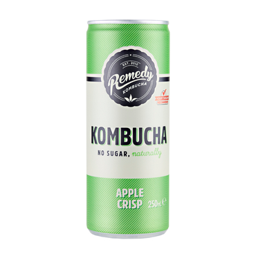 Review of Remedy Apple Crisp Kombucha 250ml