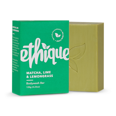 Ethique Matcha, Lime & Lemongrass Bodywash Bar 120g image 1