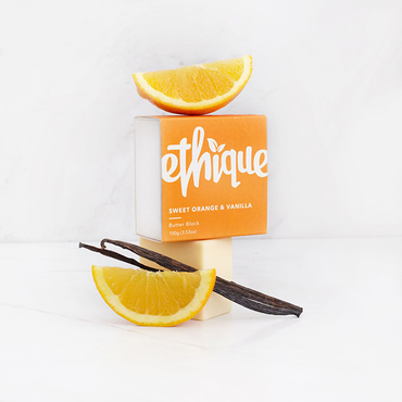 Ethique Sweet Orange & Vanilla Butter Block 100g