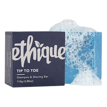 Ethique Tip To Toe Shampoo & Shaving Bar 110g image 1