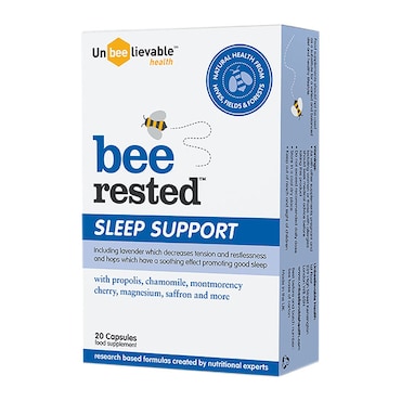Unbeelievable Health Bee Rested 20 Capsules image 1