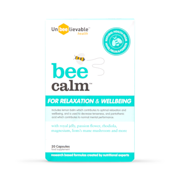 Unbeelievable Health Bee Calm 20 Capsules