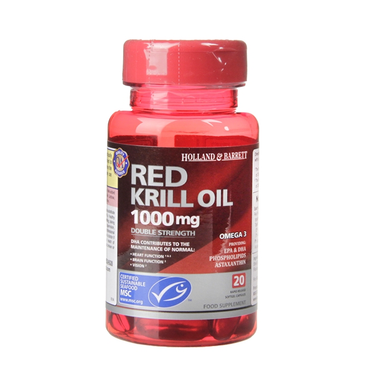 Review of Holland & Barrett Red Krill Oil 20 Capsules 1000mg