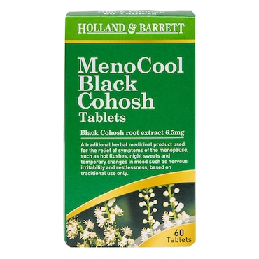 Holland & Barrett MenoCool Black Cohosh Tablets