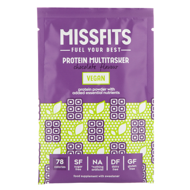 Review of Missfits Protein Vegan Multitasker Chocolate 25g