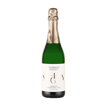 Thomson & Scott Noughty Alcohol Free Organic Sparkling Wine 75cl image 1