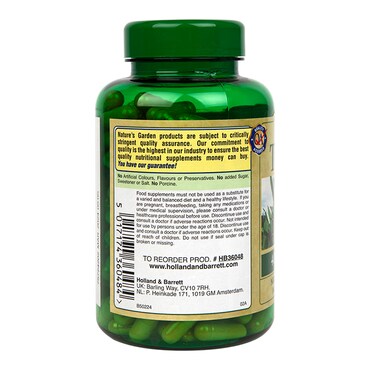 Nature's Garden Turmeric 400mg containing Curcumin 200 Capsules image 2