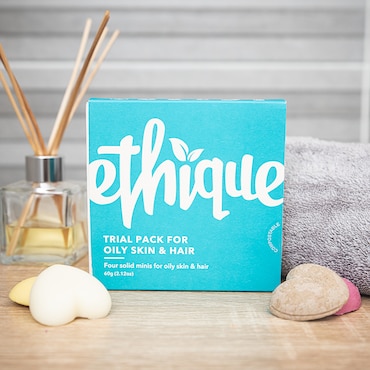 Ethique Trial Pack For Oily Skin & Hair Types 60g image 2
