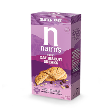 Nairn's Gluten Free Fruit Oat Biscuit Breaks 160g