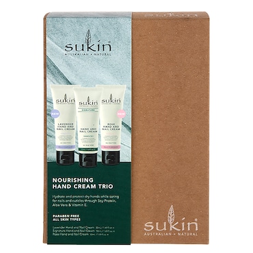 Sukin Hand Cream Trio