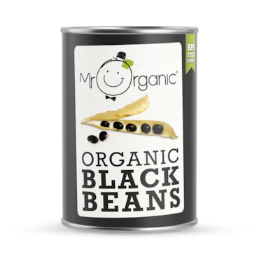 Mr Organic Organic Black Beans 400g