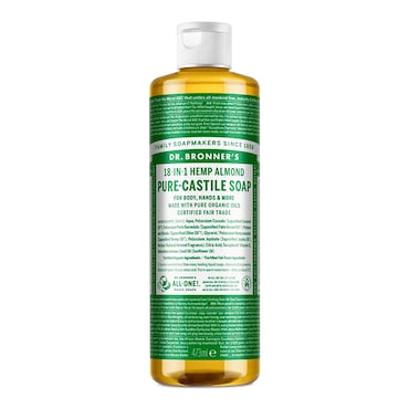 Dr Bronner's Almond Pure-Castile Liquid Soap 473ml