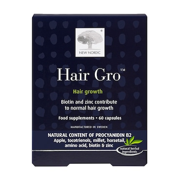 New Nordic Hair Gro 60 Tablets image 1
