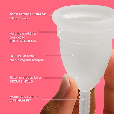 Mooncup Menstrual Cup Size A image 3