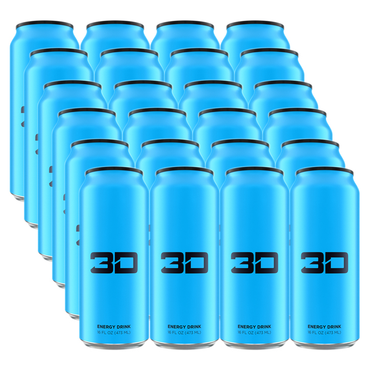 Review of 3D Energy Berry Blue Box 24 x 473ml
