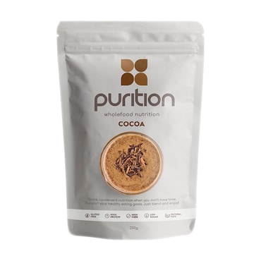 Purition WholeFood Nutrition Cocoa 250g image 1