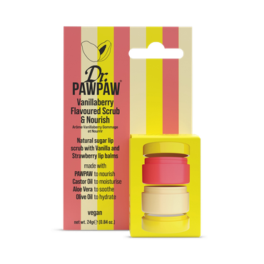 Review of Dr. PawPaw Vanillaberry Flavoured Scrub and Nourish Vanilla 24 g