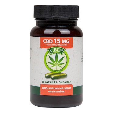 Jacob Hooy CBD 15mg 60 Capsules image 1