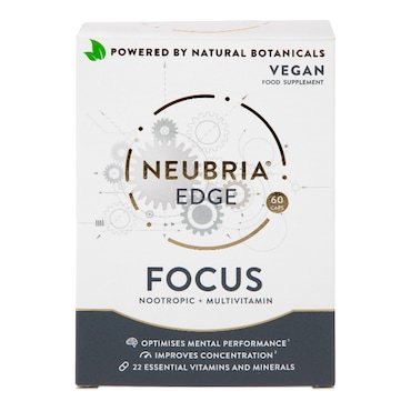 Neubria Edge Focus Nootropic Multivitamin Vegan 60 Capsules image 1
