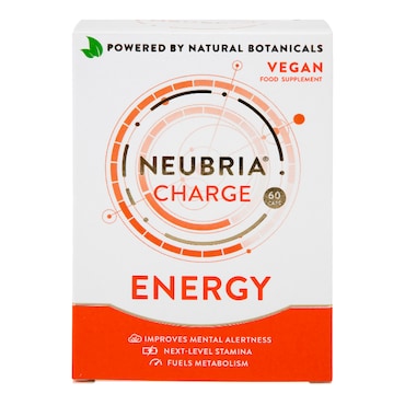 Neubria Charge Energy Vegan 60 Capsules image 1