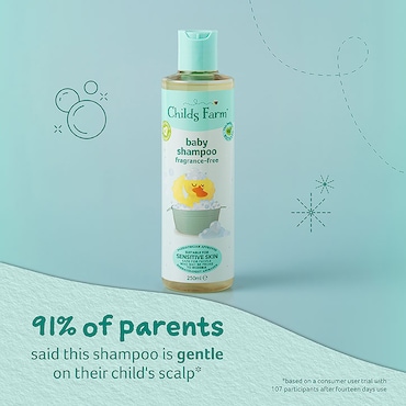 Childs Farm Baby Shampoo - Fragrance-free 250ml image 3