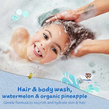 Childs Farm Hair & Body Wash - Watermelon & Organic Pineapple 250ml image 2